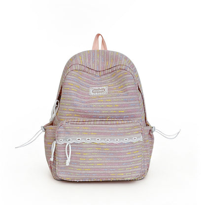 Strukturierter legerer Rucksack Brehn