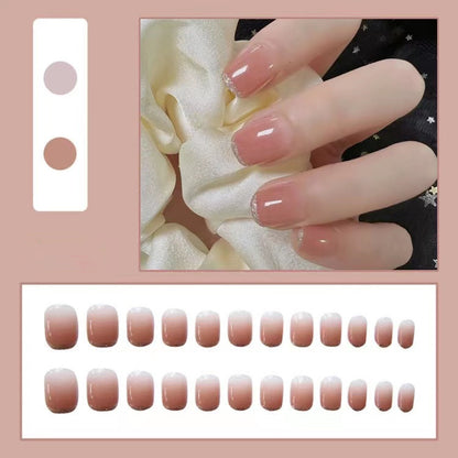 Elegante Ombre Press-On Nägel