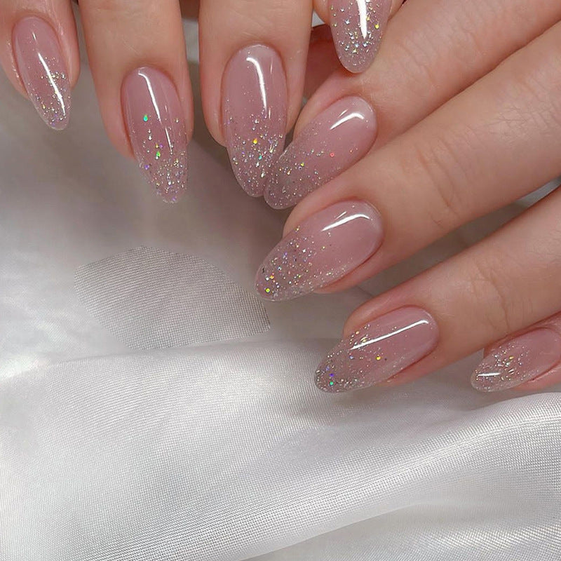 Elegante DIY Glitzernde Presse-Nagelset Brehn