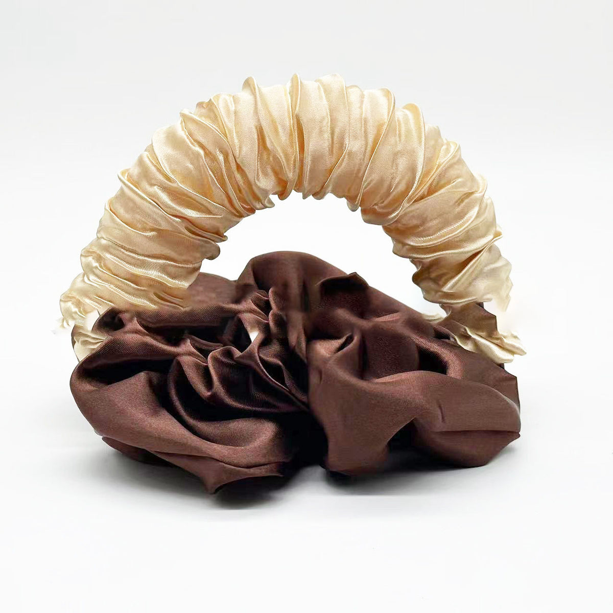 Luxuriöse Satin-Haargummis