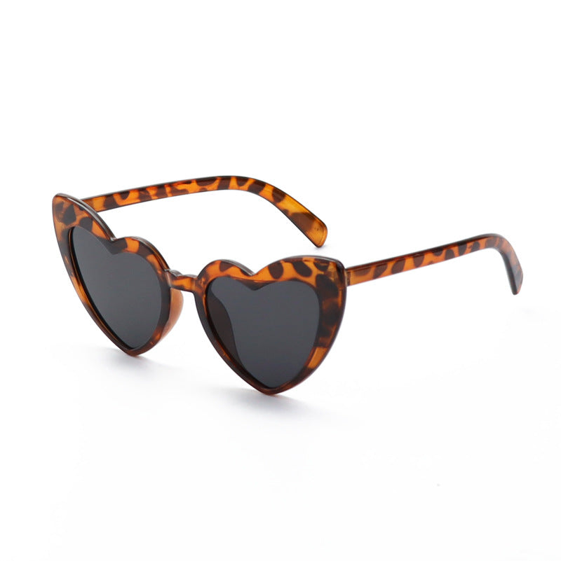 Herzförmige Retro-Sonnenbrille Brehn
