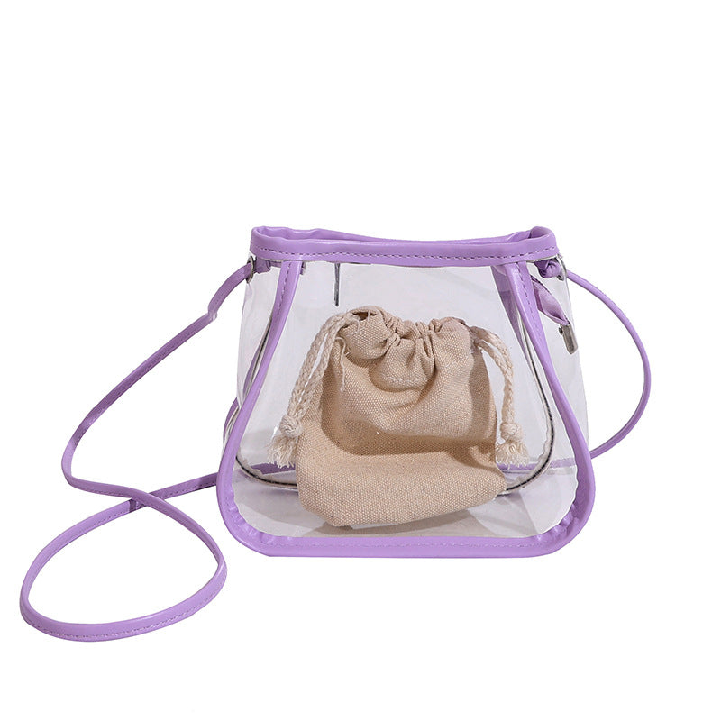 Transparente Mini-Eimer-Tasche Brehn