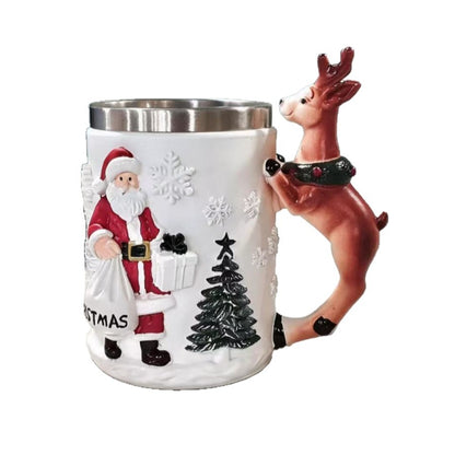 Lustige Weihnachtsmann Kaffeetasse Brehn