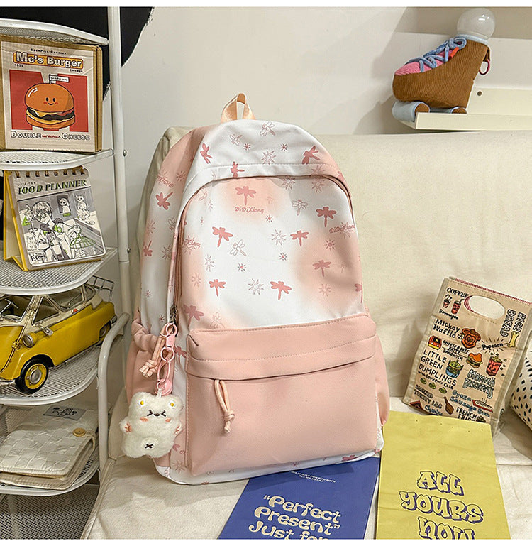 Süßer Freizeitrucksack mit Verspieltem Schmetterlingsdesign Brehn