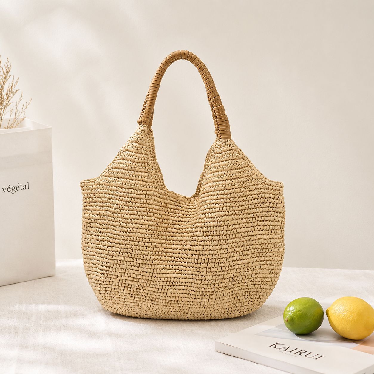Handgefertigte Multifunktionale Strandtasche Brehn