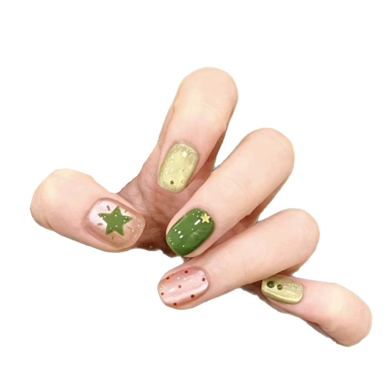 Festliches, von Charakteren inspiriertes Nagelkunst-Set Brehn