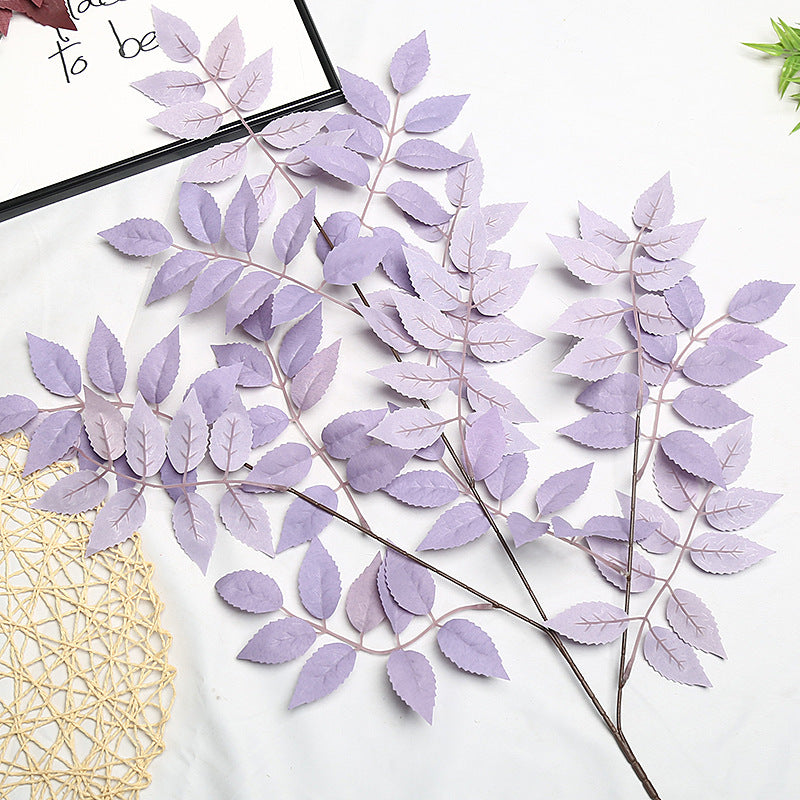 Elegante Faux-Blatt-Stamm-Anordnung