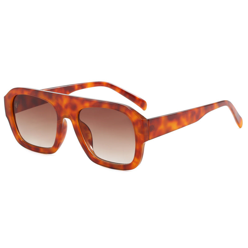Damen oversize quadratische Sonnenbrille mit modernem Design Brehn