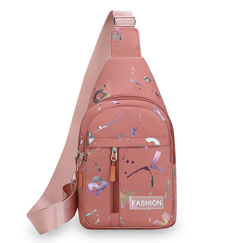 Künstlerische Sling-Tasche Brehn