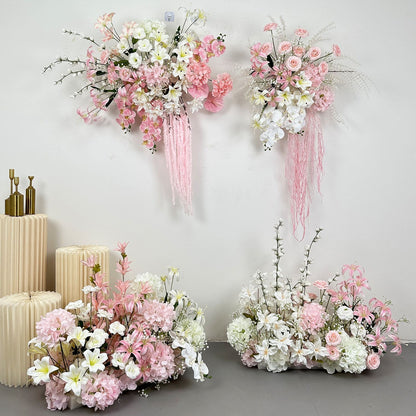 Premium Faux Floral Wanddekorationsstrauß
