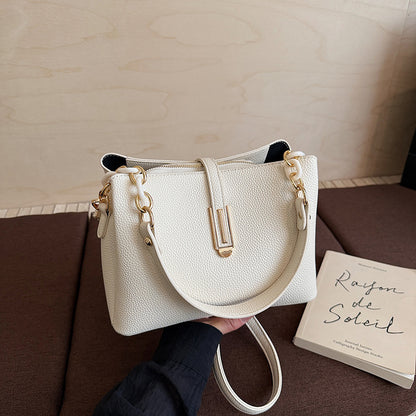 Elegante Leder Handtasche
