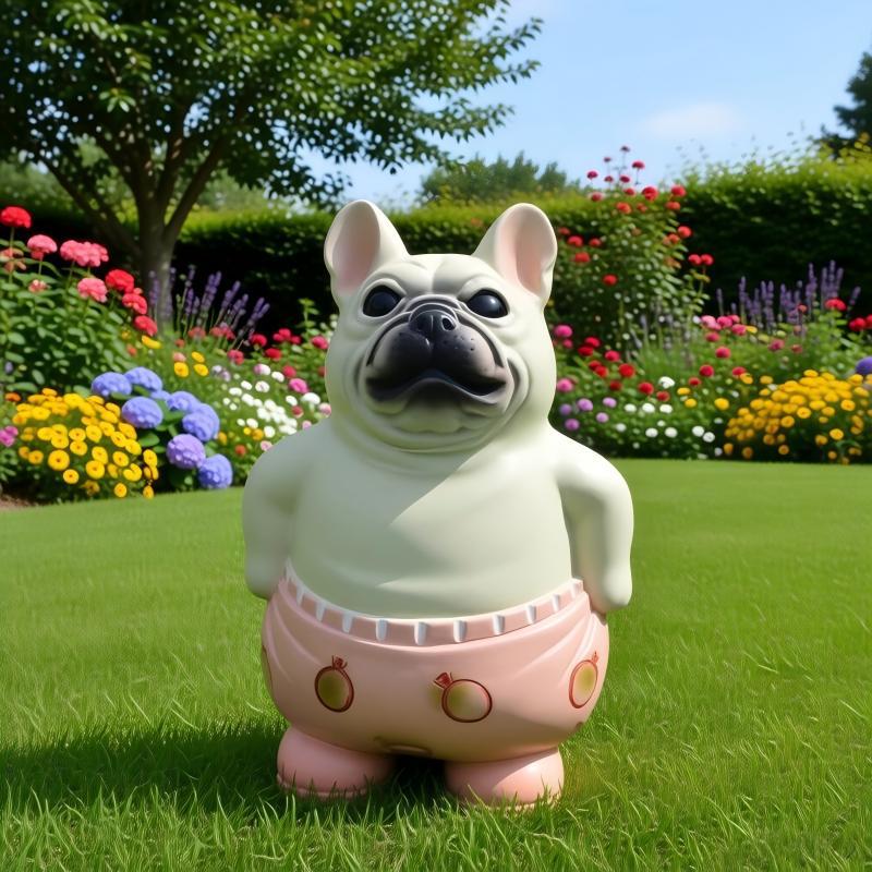 Lustige Hundefigur Brehn