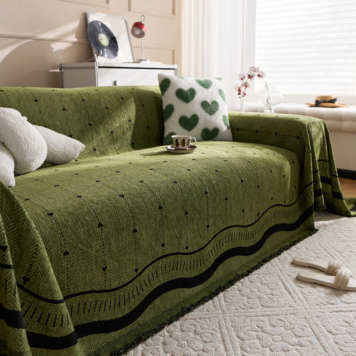 Dekorativer Sofa-Wurf