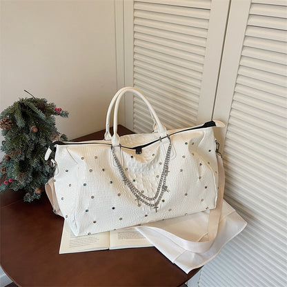 Elegante strukturierte Reisetasche Brehn