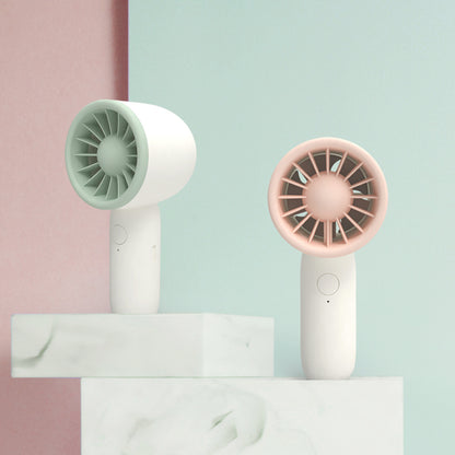 Unisex nan tragbarer Handventilator mit geschlossenem Turbinenlüfter, leisem Betrieb und wiederaufladbarem Akku Brehn
