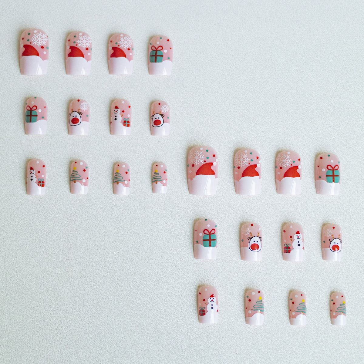 Festliches Feiertags-Nagelkunst-Set
