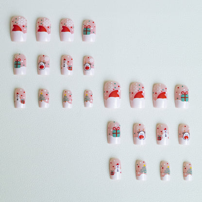 Festliches Feiertags-Nagelkunst-Set