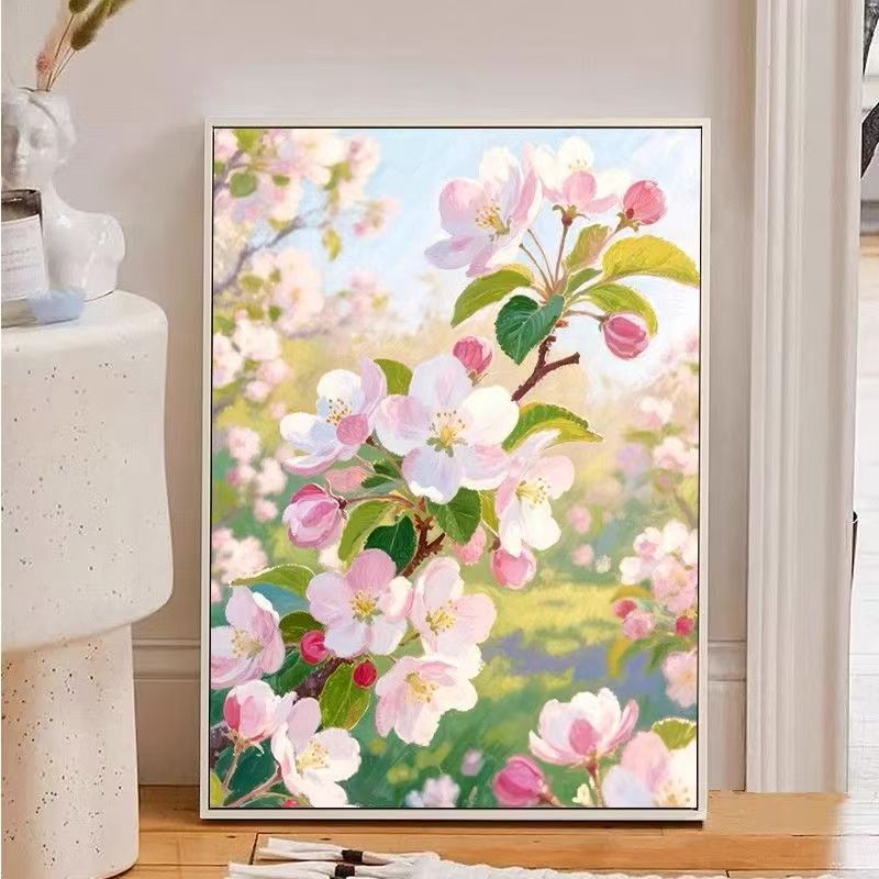 Florales Impressionisten-Leinwandkunst Brehn