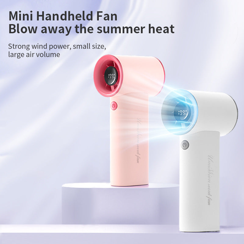 Unisex Nan kompakter digitaler Reisehaartrockner mit LED-Temperaturanzeige und leisem Motor Brehn