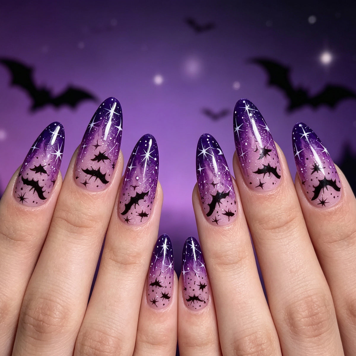 Spooky Halloween Nagelkunst Verbesserungen Brehn