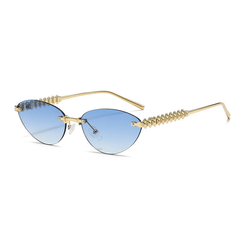 Damen modische Brille mit spitzen Akzenten Brehn