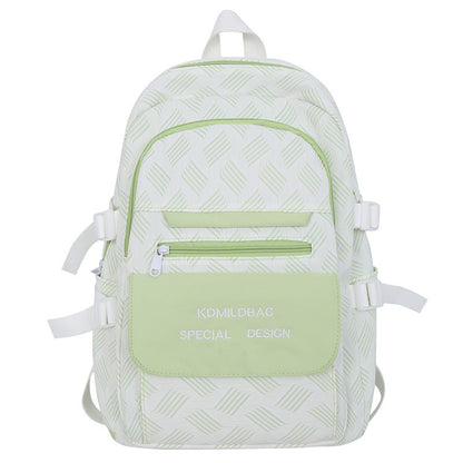 Geometrisch gemusterter Freizeit-Rucksack