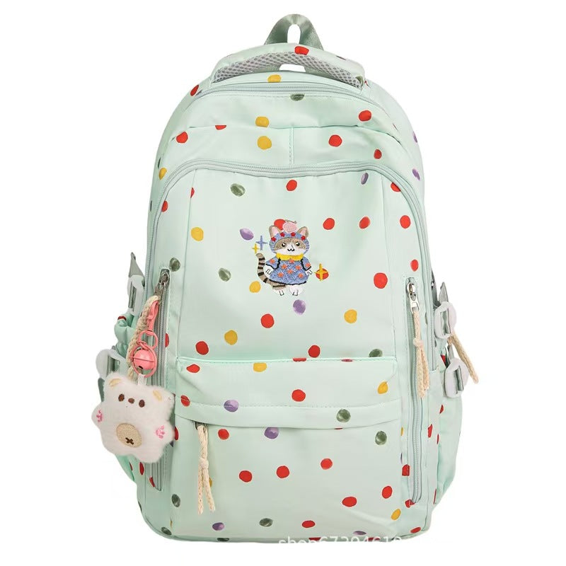 Verspielter Charakter-Print-Rucksack Brehn