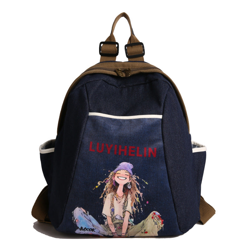Künstlerischer Casual Rucksack Brehn