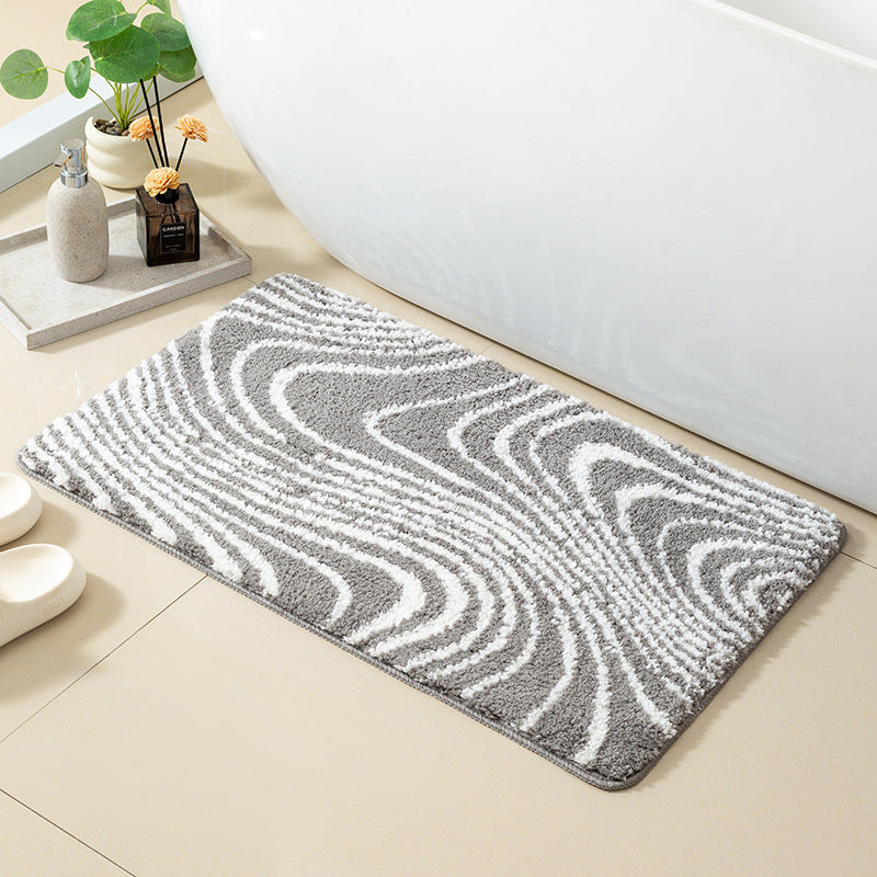 Weicher Wellenmuster Badeteppich Brehn
