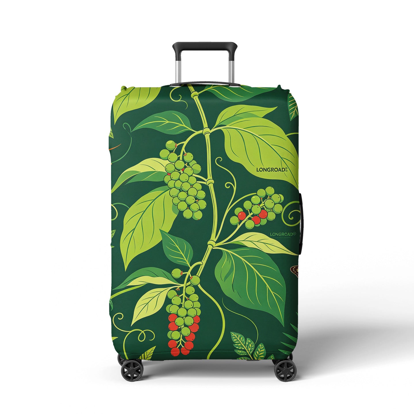 Damen Koffer-Hülle mit fröhlichem Obstdesign Brehn