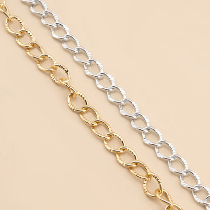 Chunky Metall Brillen Kette Brehn