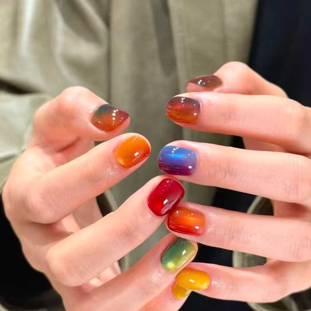 Süßes Charakter Press-On Nagelkunstset Brehn