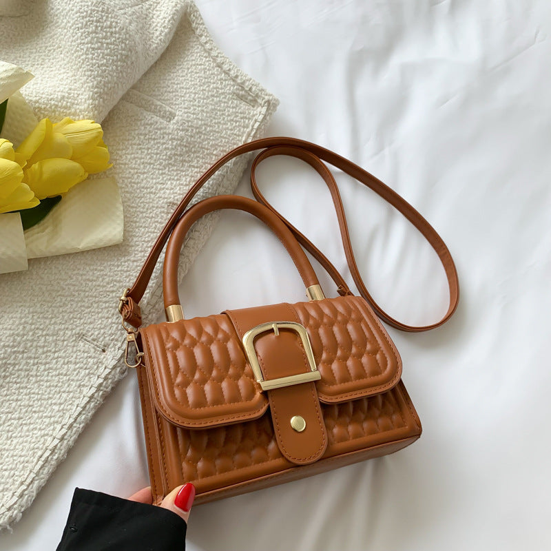 Gesteppt Strukturierte Handtasche