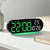 Digitaler Wecker mit Multifunktionalem Led-Display und Integrierter Thermometerfunktion Brehn