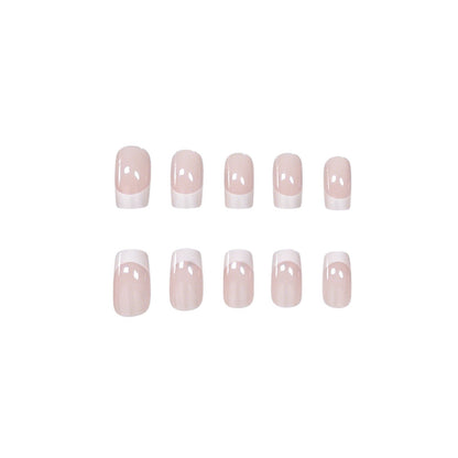 Französische Spitzen-Nageldesign-Verstärkungen Brehn
