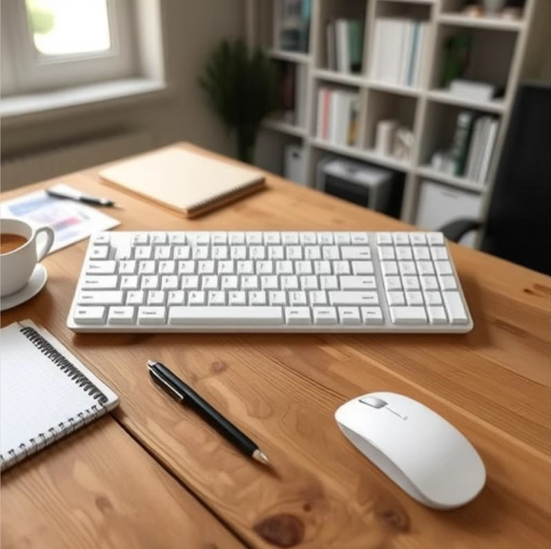 Elegantes Kabelloses Tastatur- und Maus-Set mit Präzisionssteuerung Brehn