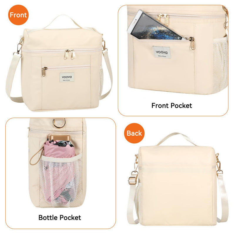 Isolierte Lebensmittel-Lieferkühltasche Brehn