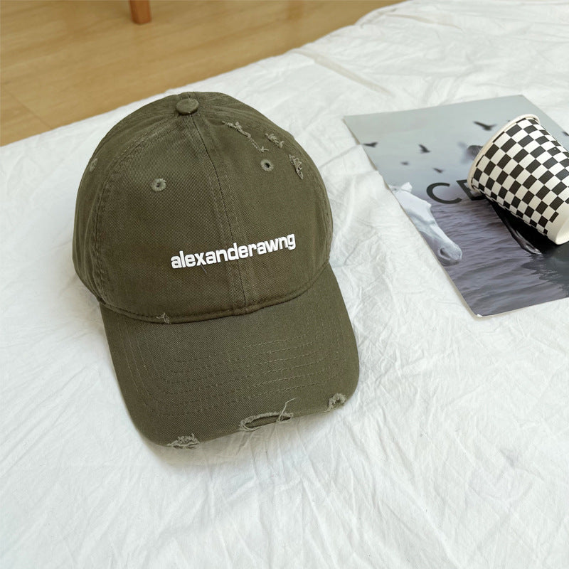Unisex Vorgealterte Baumwoll-Baseballmütze Brehn