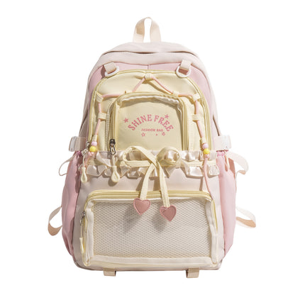 Stylische Multi-Compartment Mode Rucksack Brehn