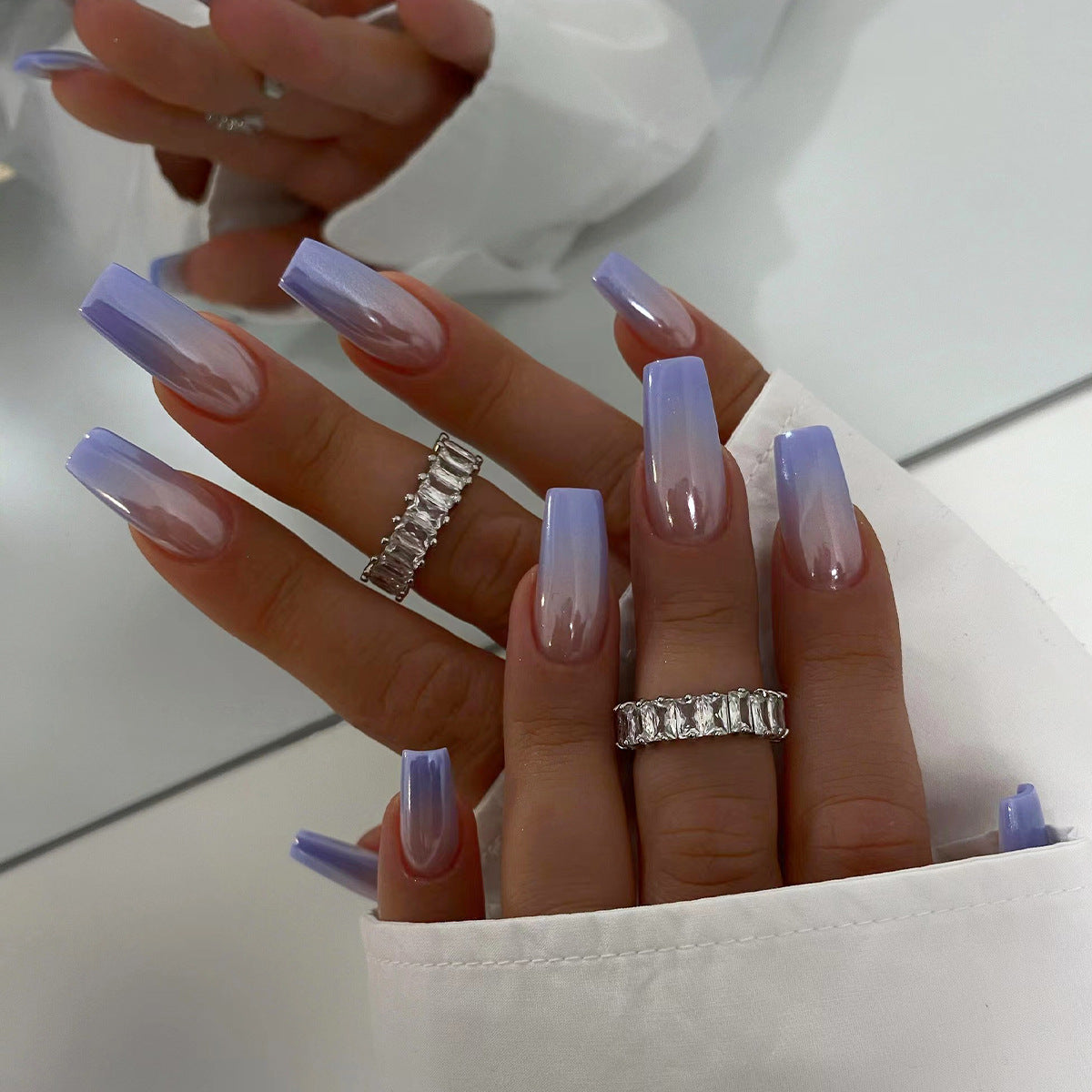 Elegante Ombre-Kunstnägel Brehn