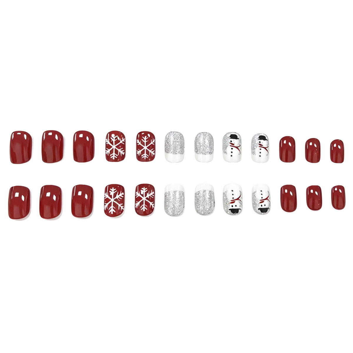 Festliches saisonales Nagelkunstset Brehn