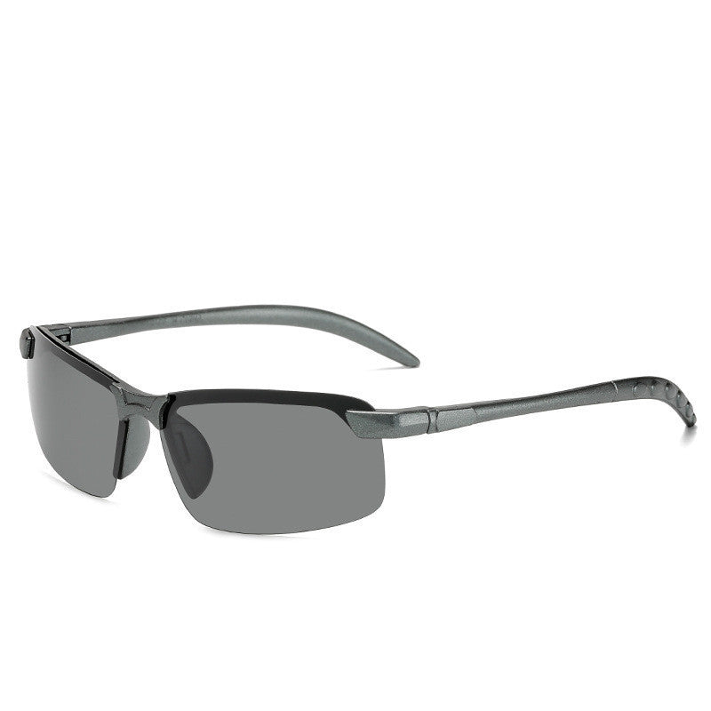 Herren Sportliche Sonnenbrille mit polarisierten Gläsern und flexiblem Rahmen Brehn
