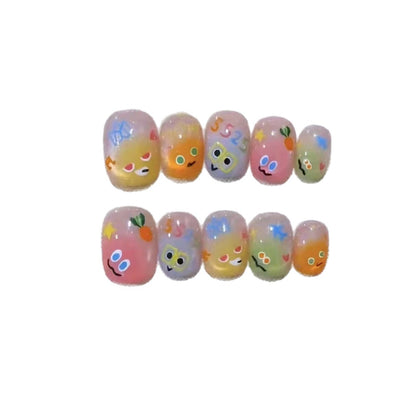 Verspielt Charakter-Themen Nagelkunst Set Brehn