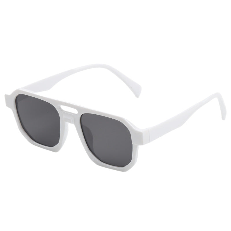 Damen moderne oversized Sonnenbrille mit eckigem Design Brehn