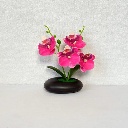 Elegante künstliche Orchideenblumenarrangements für die Innendekoration