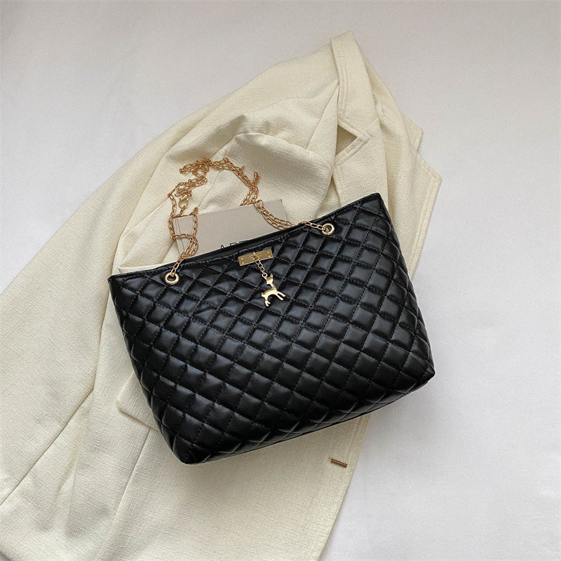 Gepolsterte Schulter-Handtasche