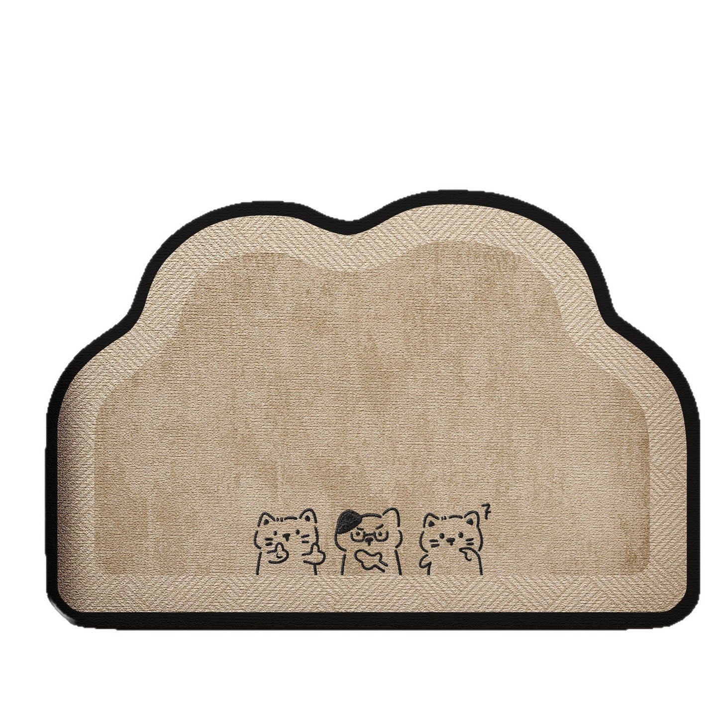 Charmante Katzen-Themen Fußmatte Brehn