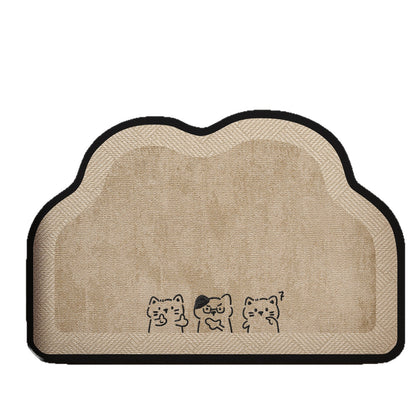 Charmante Katzen-Themen Fußmatte Brehn