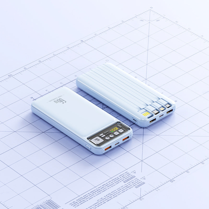 Hochleistungs-Powerbank mit Digitalem Display und Innovativer Schnellladetechnologie Brehn