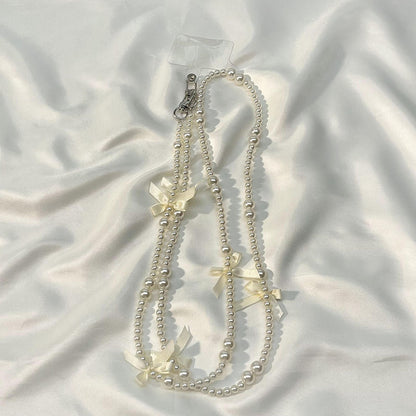 Elegante Perlenketten-Brille Brehn